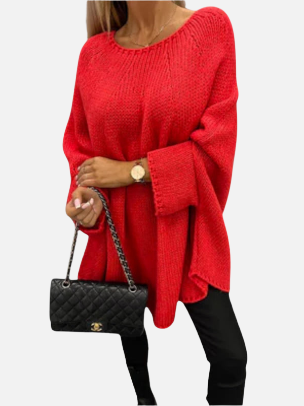 Maria | Oversize Sweter Poncho, Poncho Sweter