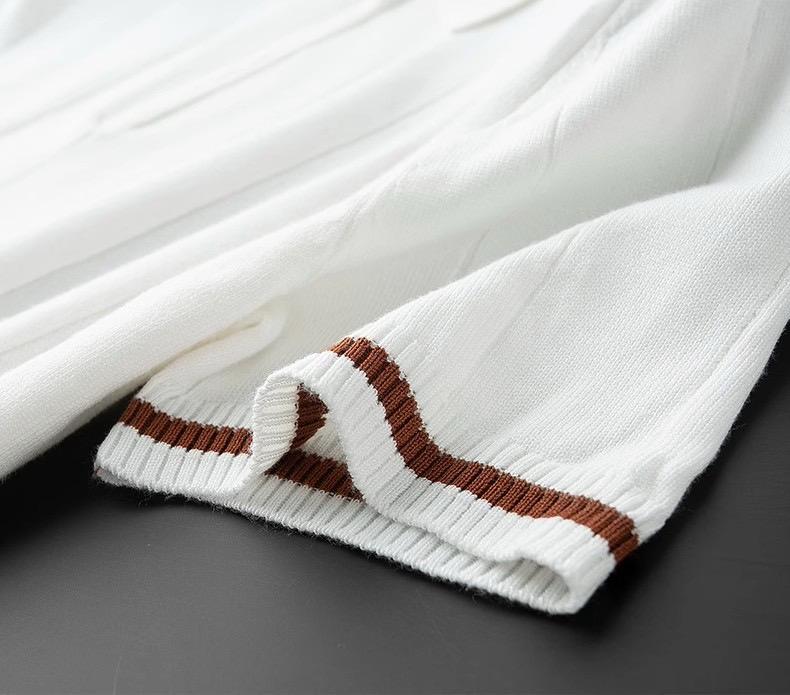 Clark | Sweter Polo z Zippem