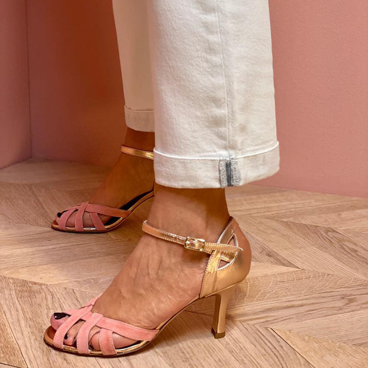 Vita™ - Eleganckie Peeptoe Obcasy
